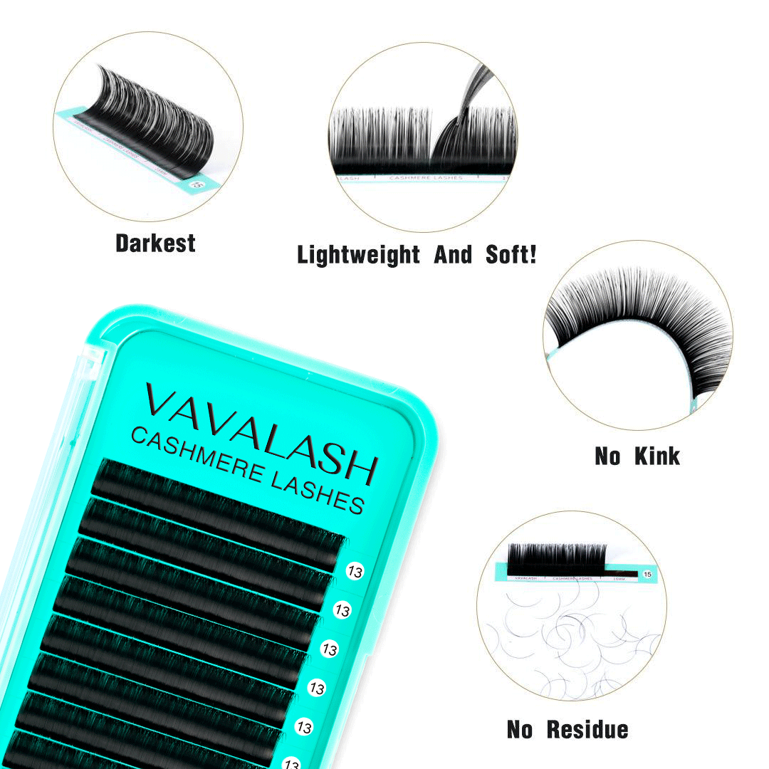 Cashmere Mega Volume Lashes 0.03mm SC - VAVALASH