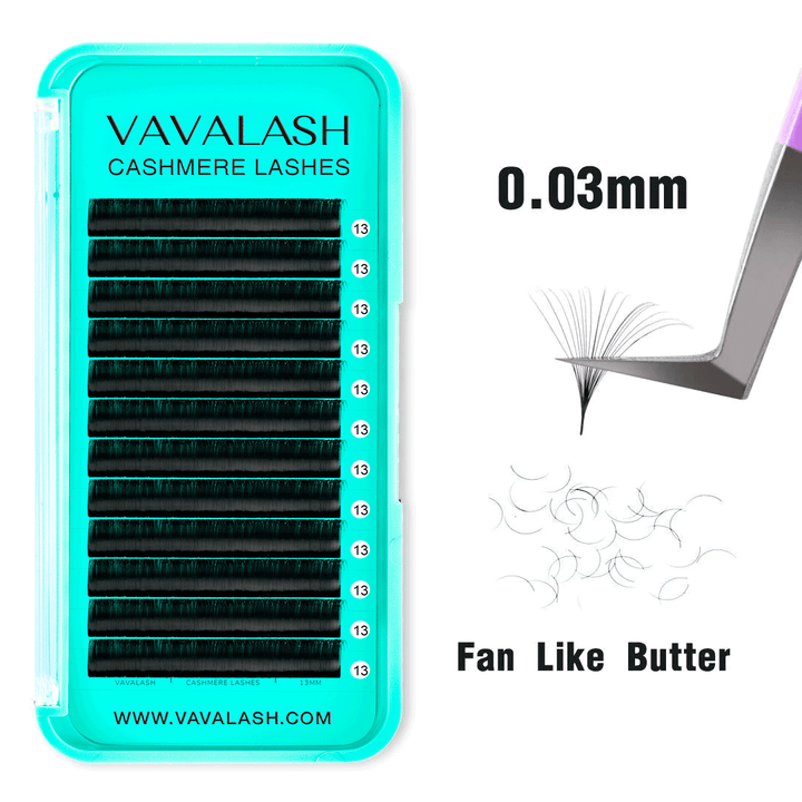 Cashmere Mega Volume Lashes 0.03mm SC - VAVALASH