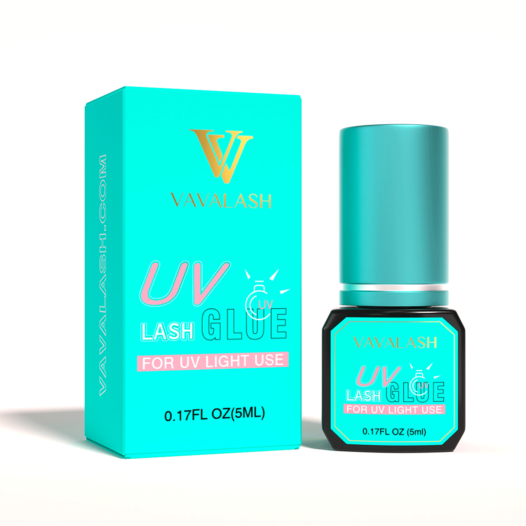 Clear Eyelash Glue For UV Light 5ml 1-2s SC - VAVALASH