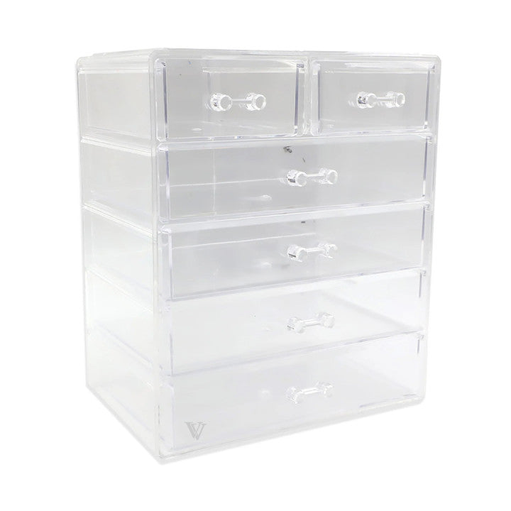 clear lash storage organizer - 6 tweezer slots – elan beaute and supplies