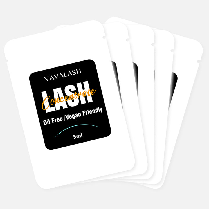 Cleanse Lash Wash Concentrate 5ML /Bag (5 Bag/ Pack) - VAVALASH